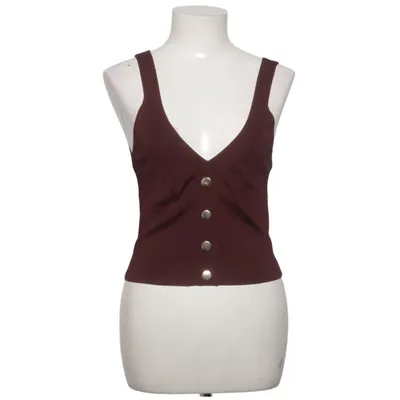 Top (Red) from Zara Knit Polyamide, Viscose