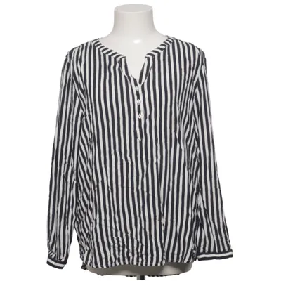 Blouse (Black, White) from Via Cortesa Viscose