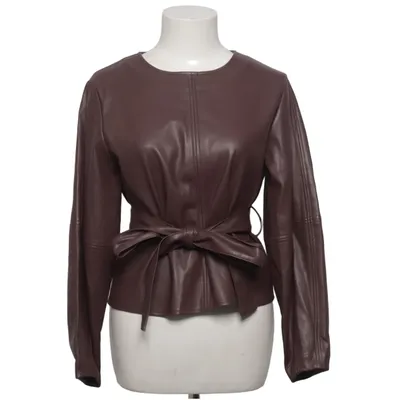 Wrap blouse (Brown) from Visual Clothing Project Polyurethane