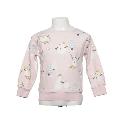 Sweatshirt (Pink, Flerfarvet) fra Lindex Kids Bomuld