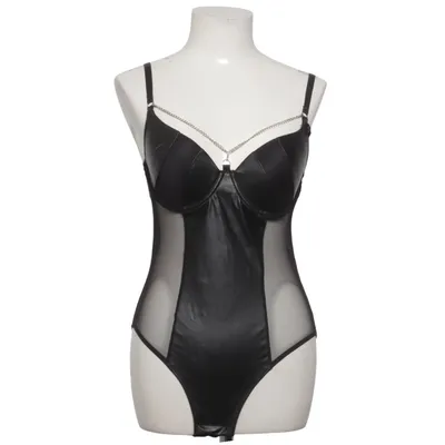 Underklädesbody (Svart) från Aphrodite Bomull, Elastan, Polyamid, Polyester, Polyuretan