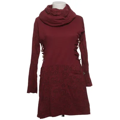 Dress (Red) from Vishes Cotton
