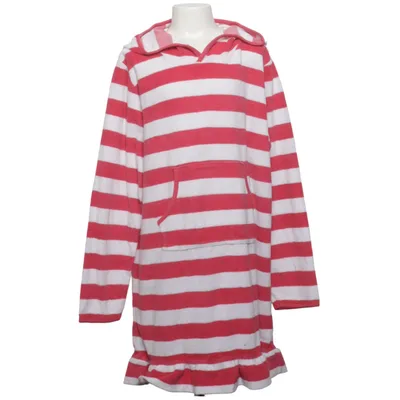 Hoodiekjole (Rød, Hvid) fra Kids Økologisk bomuld, Polyester