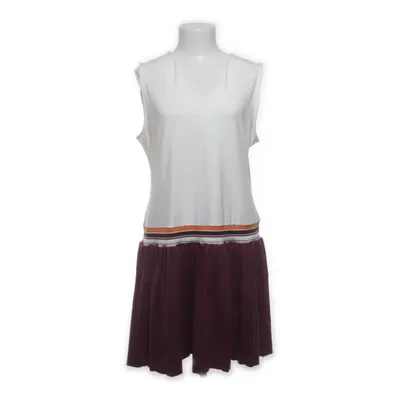 Klänning (Vit, Brun, Orange) från Peachy Elastan, Polyester