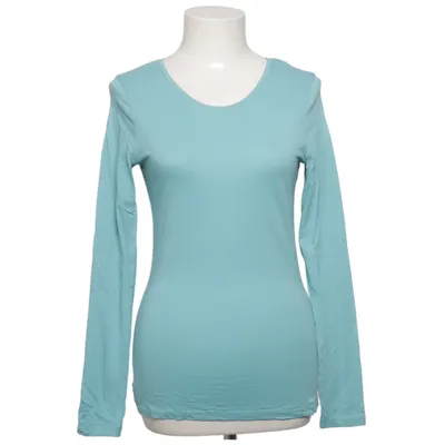 Long sleeve T-shirt (Turquoise) from Maas Natur Elastane, Organic cotton