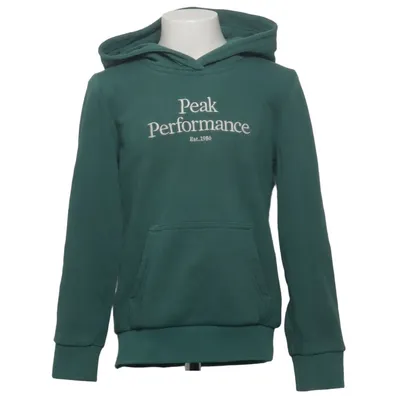 Capuchon sweater (Groen) van Peak Performance Katoen, Polyester