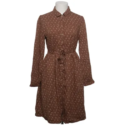 Skjortekjole (Brun) fra Fat Face Bomuld, Viscose