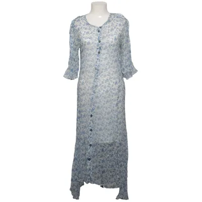 Kleid (Blau, Weiß) von Acne Studios Polyester, Seide
