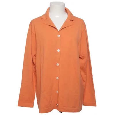 Strickjacke (Orange) Kaschmir, Seide