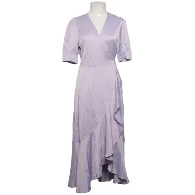 Slå-om-kjole (Lilla) fra Loavies Polyester, Viscose