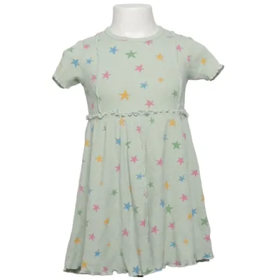 Dress (Green, Multicolored) from Rikiki Cotton, Elastane, Polyester