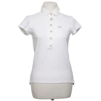 Polo shirt (White) from La Martina Cotton, Elastane