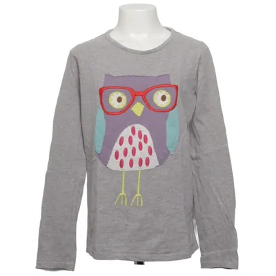 Långärmad t-shirt (Grå, Flerfärgad) från Mini Boden Bomull