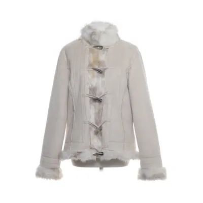 Shearling jacket (Beige) from Authentic Clothing Company Polyester, Acrylic