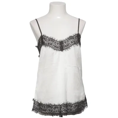 Pajama top (White, Black) from Hallhuber Polyamide, Polyester