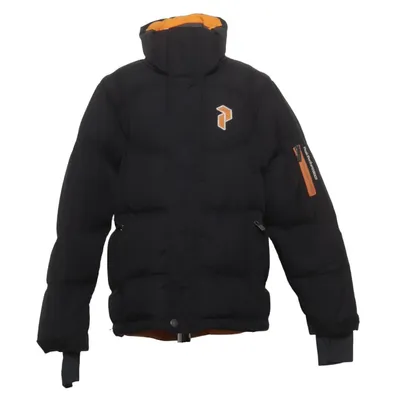 Dunjacka (Svart, Orange) från Peak Performance Junior Dun, Fjädrar, Återvunnen polyester