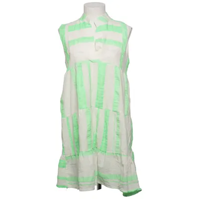 Robe (Blanc, Vert) de Altamira Coton, Polyester