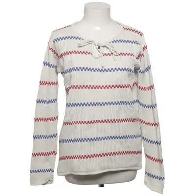 Sweater (White, Blue, Red) from Lager 157 Cotton