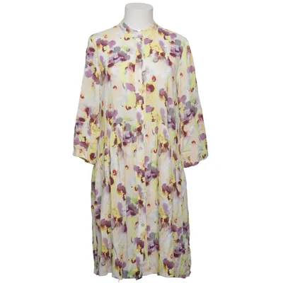 Jurk (Geel, Lila, Meerkleurig) van Heart Kiss Viscose
