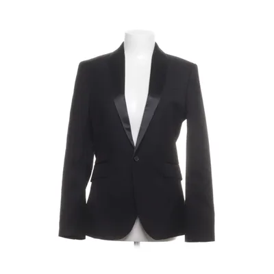 Smoking blazer (Zwart) van H&M Polyester, Viscose