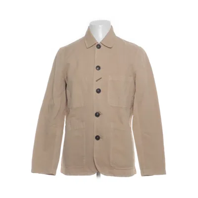 Overshirt (Beige) from Universal Works Linen, Cotton, Polyester