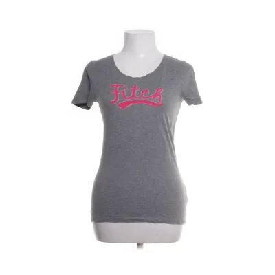 T-shirt (Grå, Rosa) från Abercrombie & Fitch Bomull