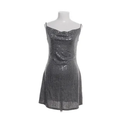 Cocktailklänning (Silverfärgad) från Urban Outfitters Nylon, Polyester, Elastan