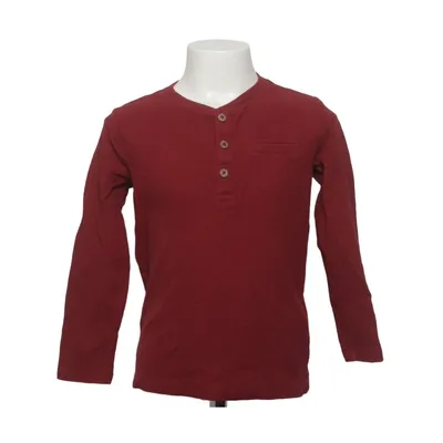 Henley shirt (Red) from D.M.D by Denim Day Organic cotton