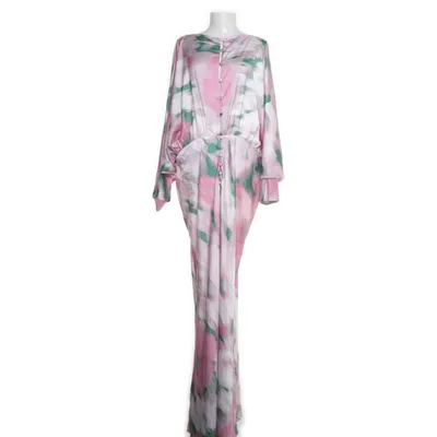 Maxi dress (Pink, Multicolored) from ASOS Design Polyester