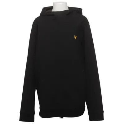 Sweat à capuche (Noir) de Lyle & Scott Élasthane, Polyester, Viscose