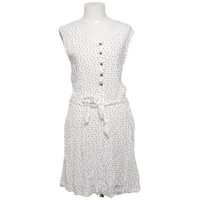 Kjole (Hvid, Flerfarvet) fra Alife and Kickin Viscose