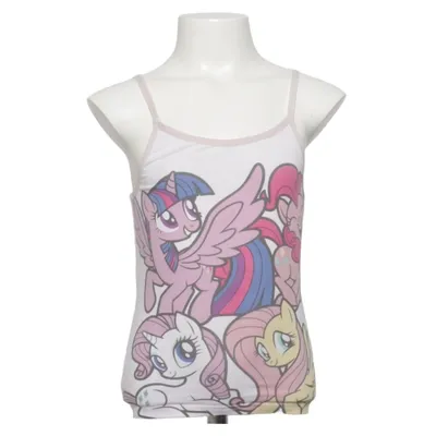Tanktop  (Hvid, Pink, Flerfarvet) fra My Little Pony Bomuld, Elastan