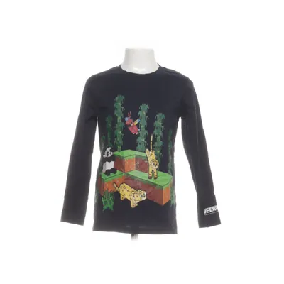Långärmad t-shirt (Blå, Flerfärgad) från Minecraft Bomull