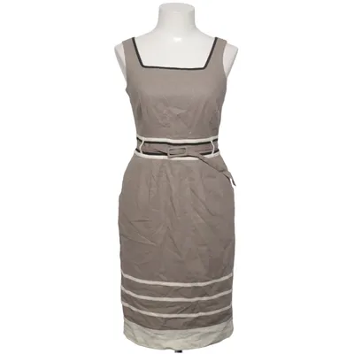 Jurk (Grijs, Wit) van South Linnen, Polyester, Viscose
