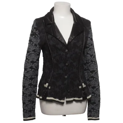 Blazer (Noir, Gris) de Eva & Claudi Acrylique, Polyamide, Laine