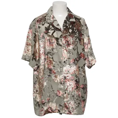 Short sleeve shirt (Green, Pink, Multicolored) from Topman Polyester, Viscose