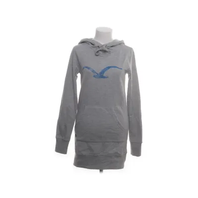 Hood dress (Gray) from Cleptomanicx Cotton, Polyester