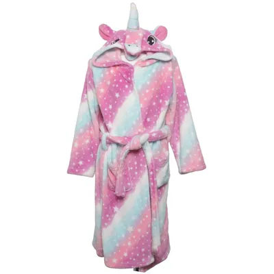 Peignoir (Rose, Bleu, Multicolore) Polyester
