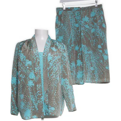 Set (Gray, Turquoise) from Frankenwälder Polyester