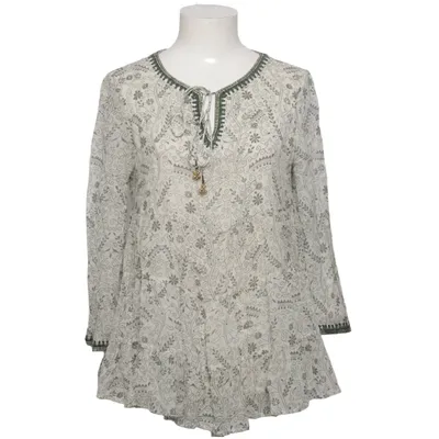 Blouse (Beige, Vert) de Stella Forest Viscose
