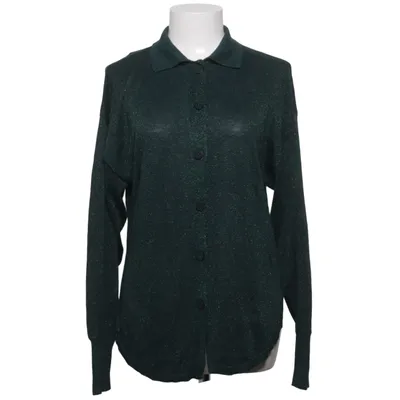 Kofta (Grön) från Shoeby Metallfiber, Polyamid, Viskos