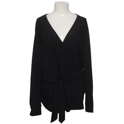 Wikkelblouse (Zwart) van H&M+ Polyester, Elastaan