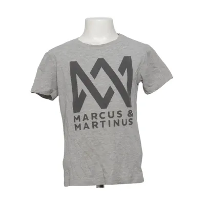 T-shirt (Grå) fra Marcus & Martinus x H&M Bomuld, Polyester