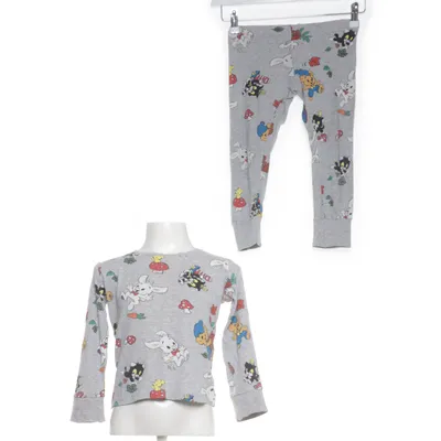 Pyjama (Grijs, Meerkleurig) van Bamse by Lindex Katoen, Viscose