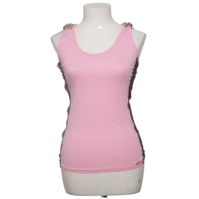 Tanktop (Roze, Zwart) van Koucla Elastaan, Viscose