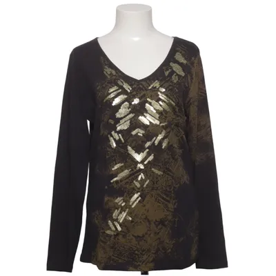 Lange mouwen shirt (Grijs, Goud) van Greenhouse Katoen