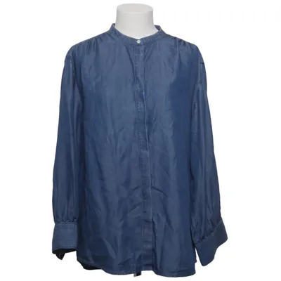 Denim blouse (Blauw) van GANT Lyocell