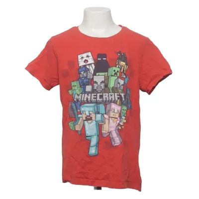 T-shirt (Rood, Meerkleurig) van Mojang Katoen