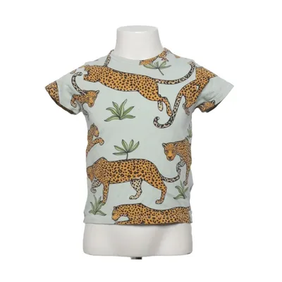 T-shirt (Vert, Marron, Noir) de The Striped Cat Élasthane, Coton biologique