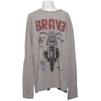 Långärmad t-shirt (Grå) från Zara Boys Collection Bomull